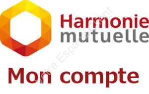 Espace adhérent Harmonie Mutuelle : Mon compte