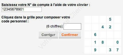 Crédit Agricole de Lorraine banque en ligne - connexion à mon compte