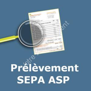 A quoi correspond le prélèvement ASP ?