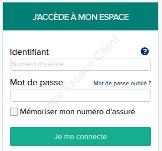 Accéder à mon espace Mercernet pour assuré