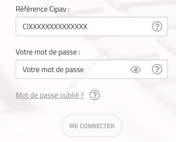 Acces à mon compte La Cipav en ligne