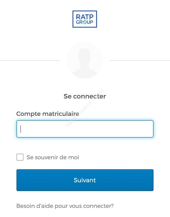 Authentification urbanweb.ratp.net : compte de messagerie