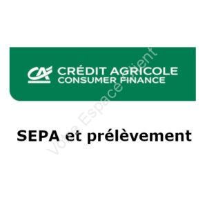 CA Consumer Finance : SEPA et prélèvement