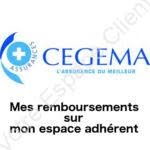 Cegema Assurance : espace adhérent sur www.cegema.com