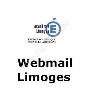 Comment se connecter au webmail Limoges sur mcc.ac-limoges.fr