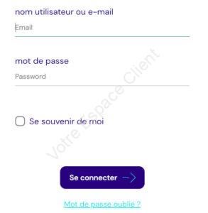Connexion à mon compte emrys la carte Myemrys