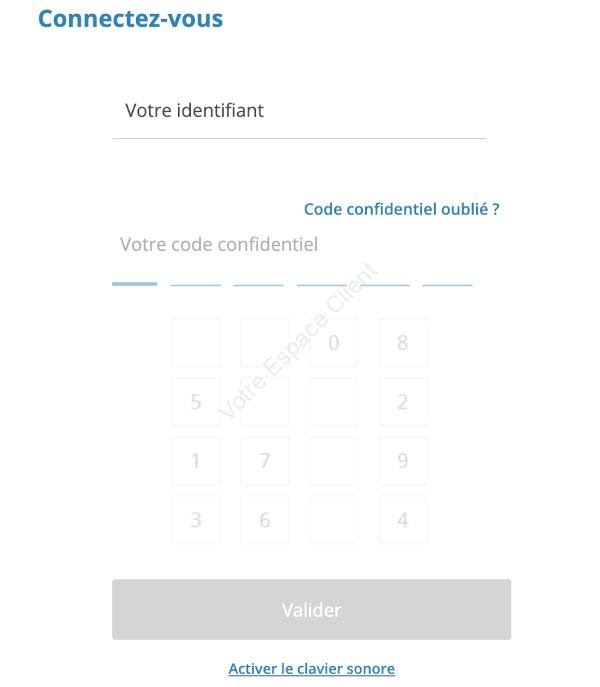 Connexion à mon compte SDBM banque en ligne particulier