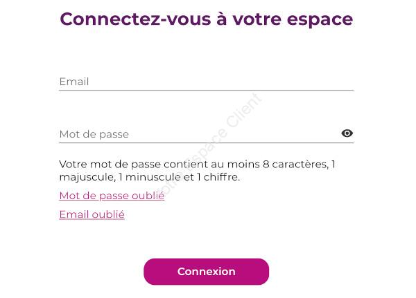 Connexion à mon espace adhérent mutuelle Aésio