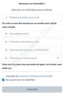 Doctolib mon compte en ligne sur www.doctolib.fr