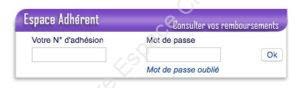 Cegema Assurance : espace adhérent sur www.cegema.com - Votre Espace Client
