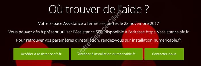 Espace assistance numericable.fr : service client en ligne