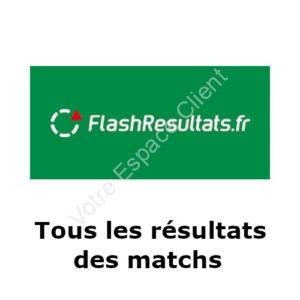 FlashResultat : tous les matchs en direct sur flashresultats.fr