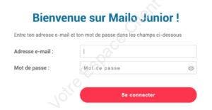 Interface Mailo Junior : enfant de 9-14 ans