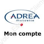 Mon compte Adréa mutuelle : se connecter à mon espace adhérent