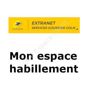 Mon Espace Habillement La Poste - se connecter à monespacehabillement.laposte.fr