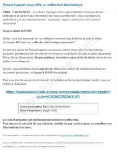 MyPeopleDoc : code activation du coffre-fort numérique