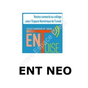 Neo ENT Oise : authentification à mon espace