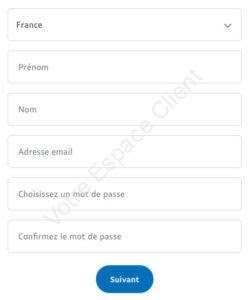 Ouvrir un compte Paypal gratuit