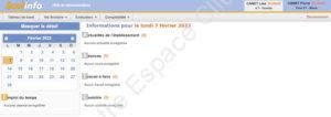 Page d'accueil www.scolinfo.net : parents d'élève