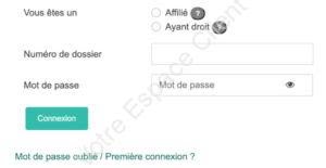 Se connecter à mon compte Carpimko en ligne