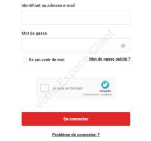 Se connecter à mon compte Glady