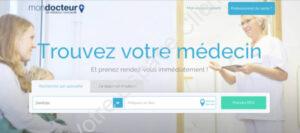 Se connecter à MonDocteur pour trouver un médecin