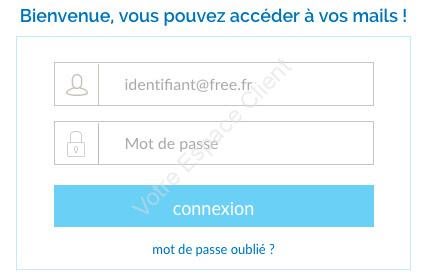 Se connecter au webmail Free Mail