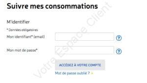 Suivre ma consommation enedis.fr