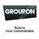 Suivre l'évolution de mes commandes Groupon en ligne