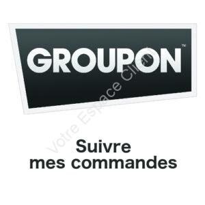 Suivre l'évolution de mes commandes Groupon en ligne