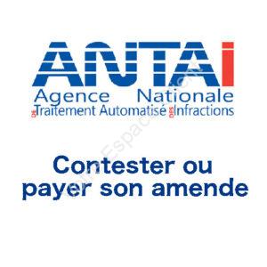 www.antai.gouv.fr : contestation amende et paiement en ligne