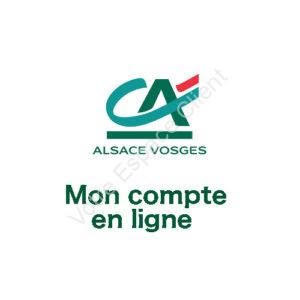 www.ca-alsace-vosges.fr : Mon compte